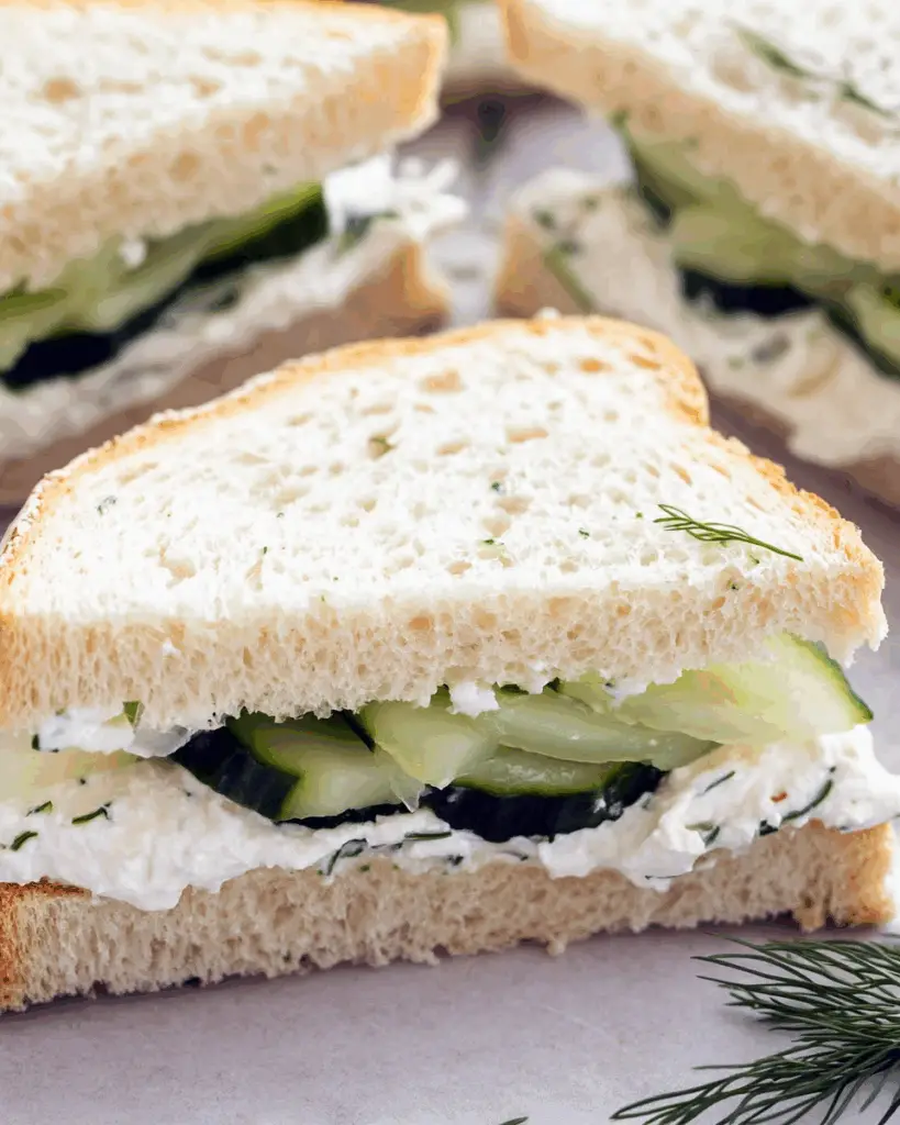 Cucumber Tea Sandwiches