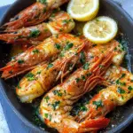 Garlic Butter Extra Colossal Prawns