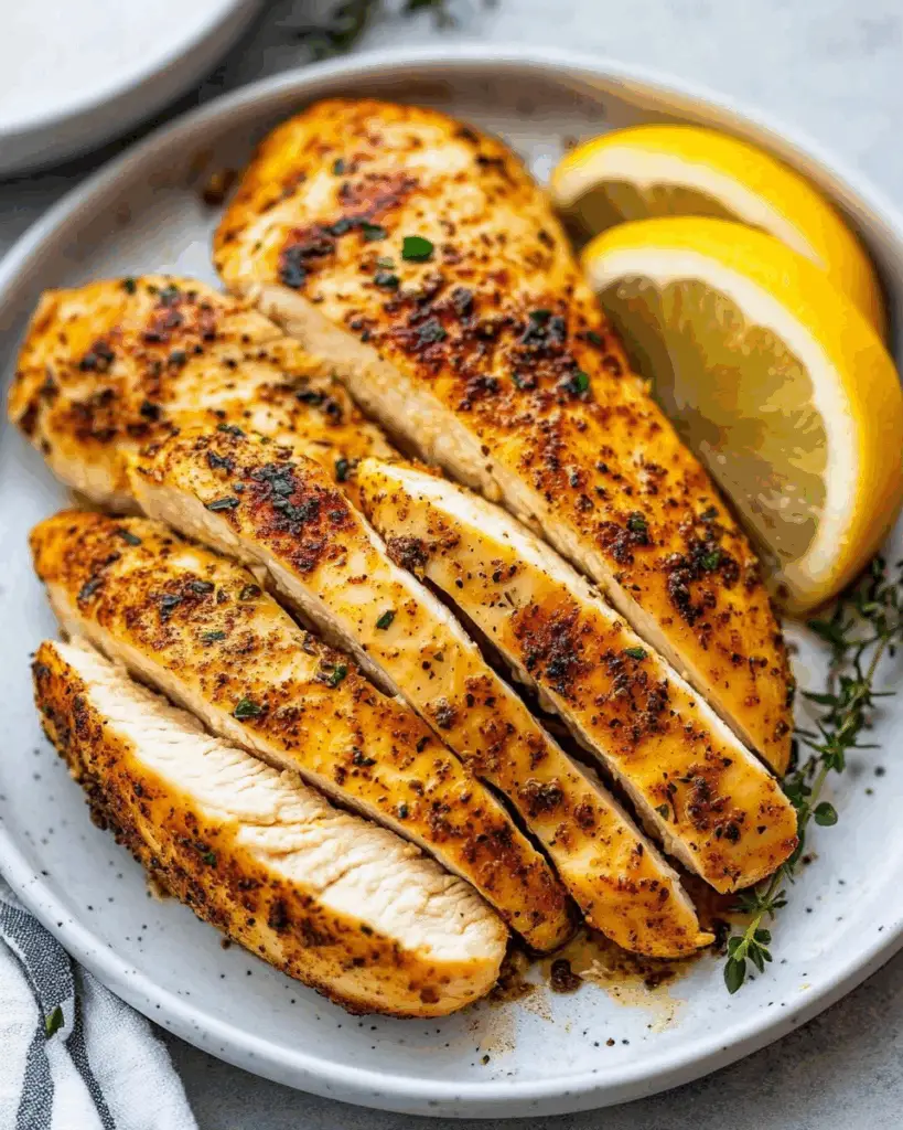 Juicy Air Fryer Chicken Breasts