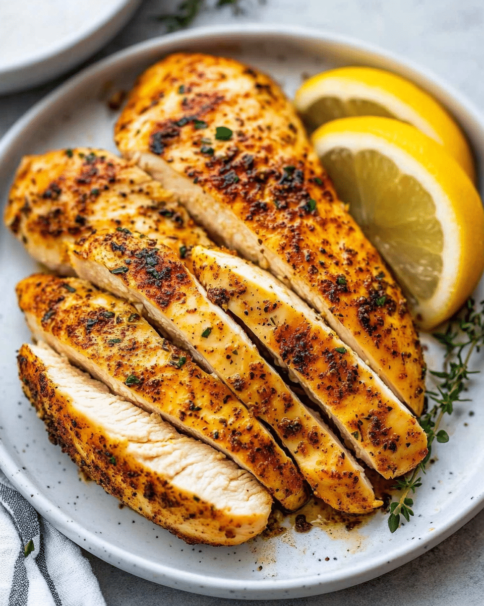Juicy Air Fryer Chicken Breasts