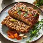 Lentil Walnut Vegan Meatloaf