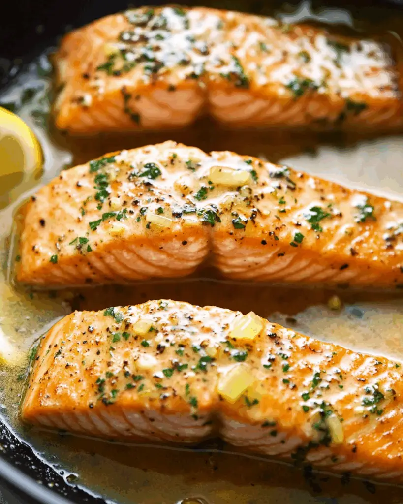 Quick Garlic Butter Salmon