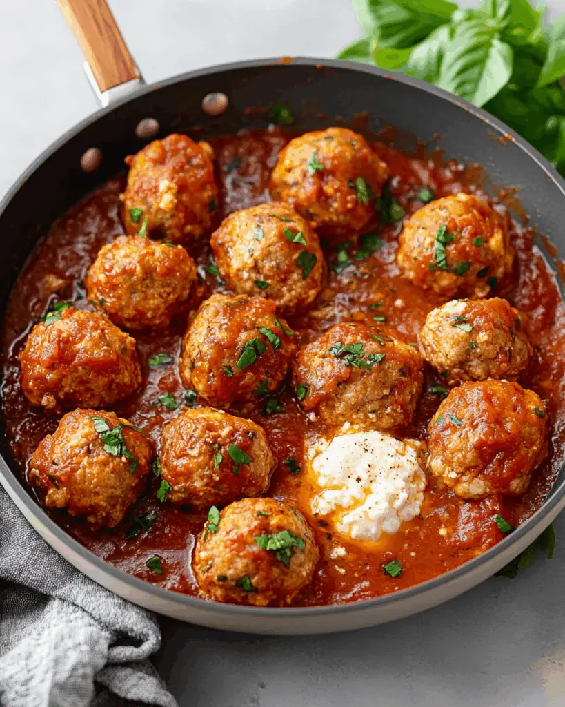 Ricotta Meatballs