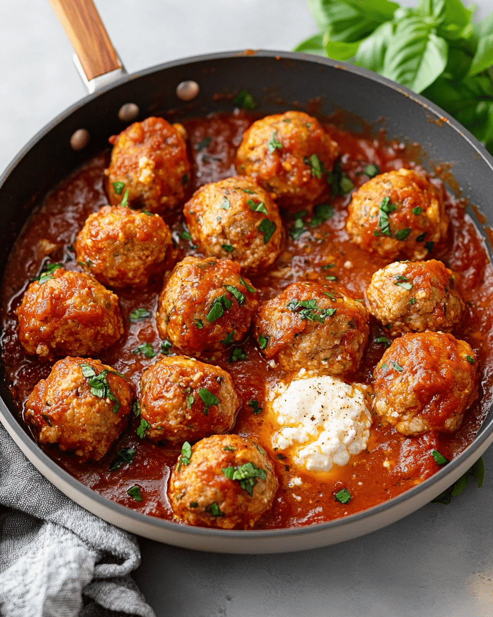 Ricotta Meatballs