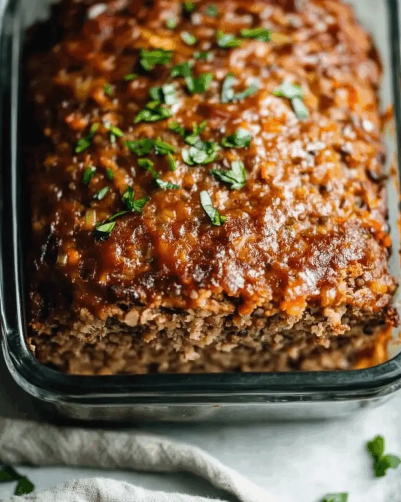 Easy Vegetarian Meatloaf
