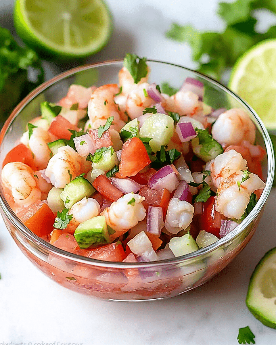 Zesty Lime Shrimp Ceviche