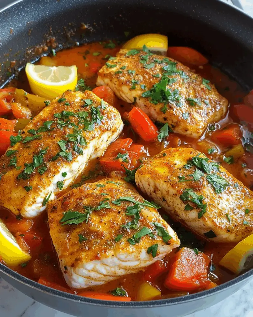 Moroccan Spiced Fish