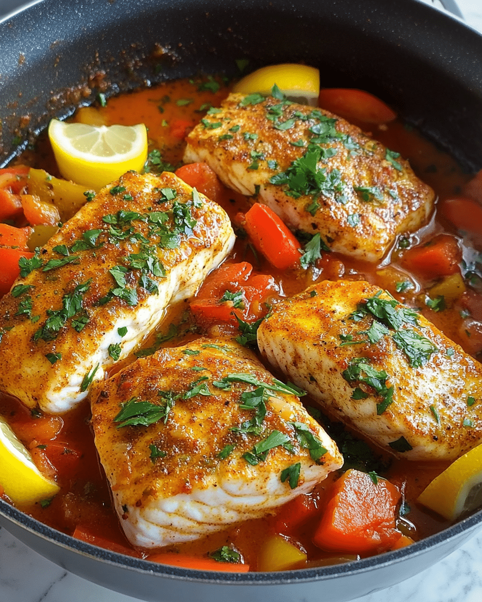 Moroccan Spiced Fish