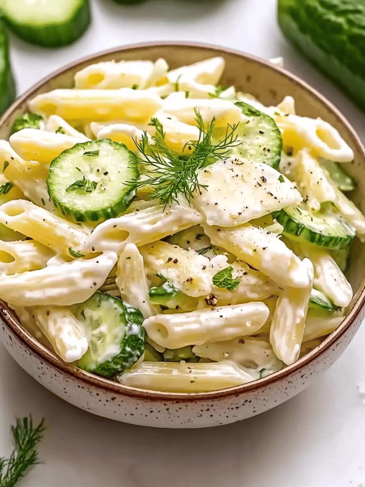 Delicious Cucumber Pasta Salad Perfect for Summer Picnics