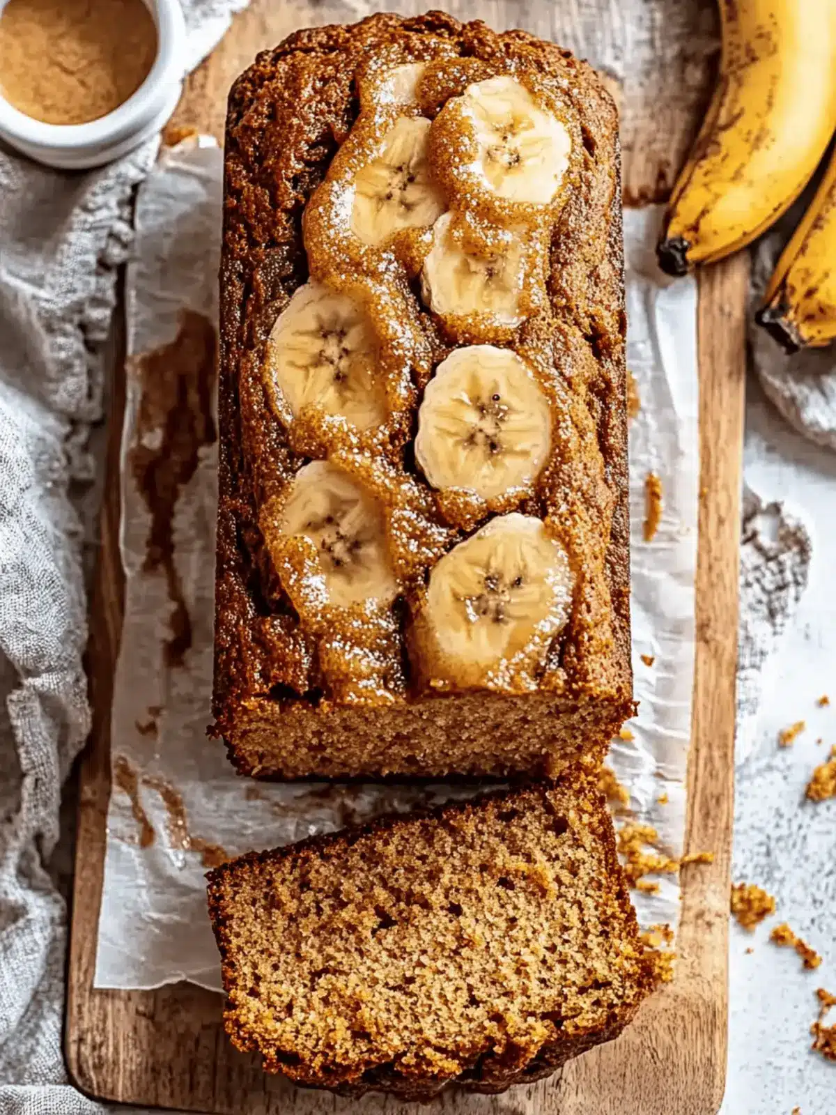 Biscoff Banana Bread
