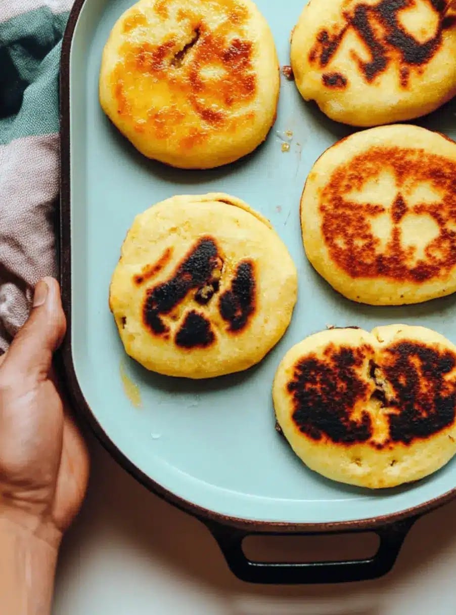 Arepas Made Easy: 3 Ingredients for Perfectly Fluffy Bites 4 arepas recipe
