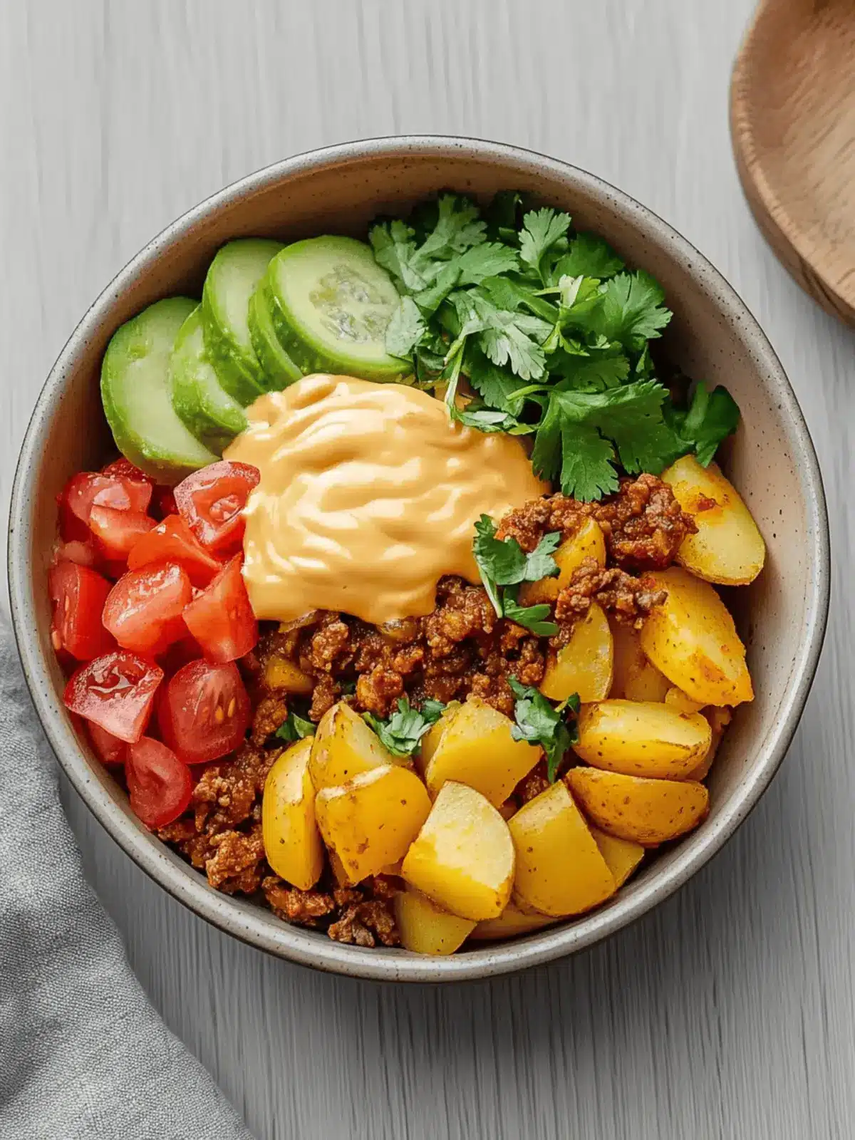 Loaded Fiesta Potato Bowl