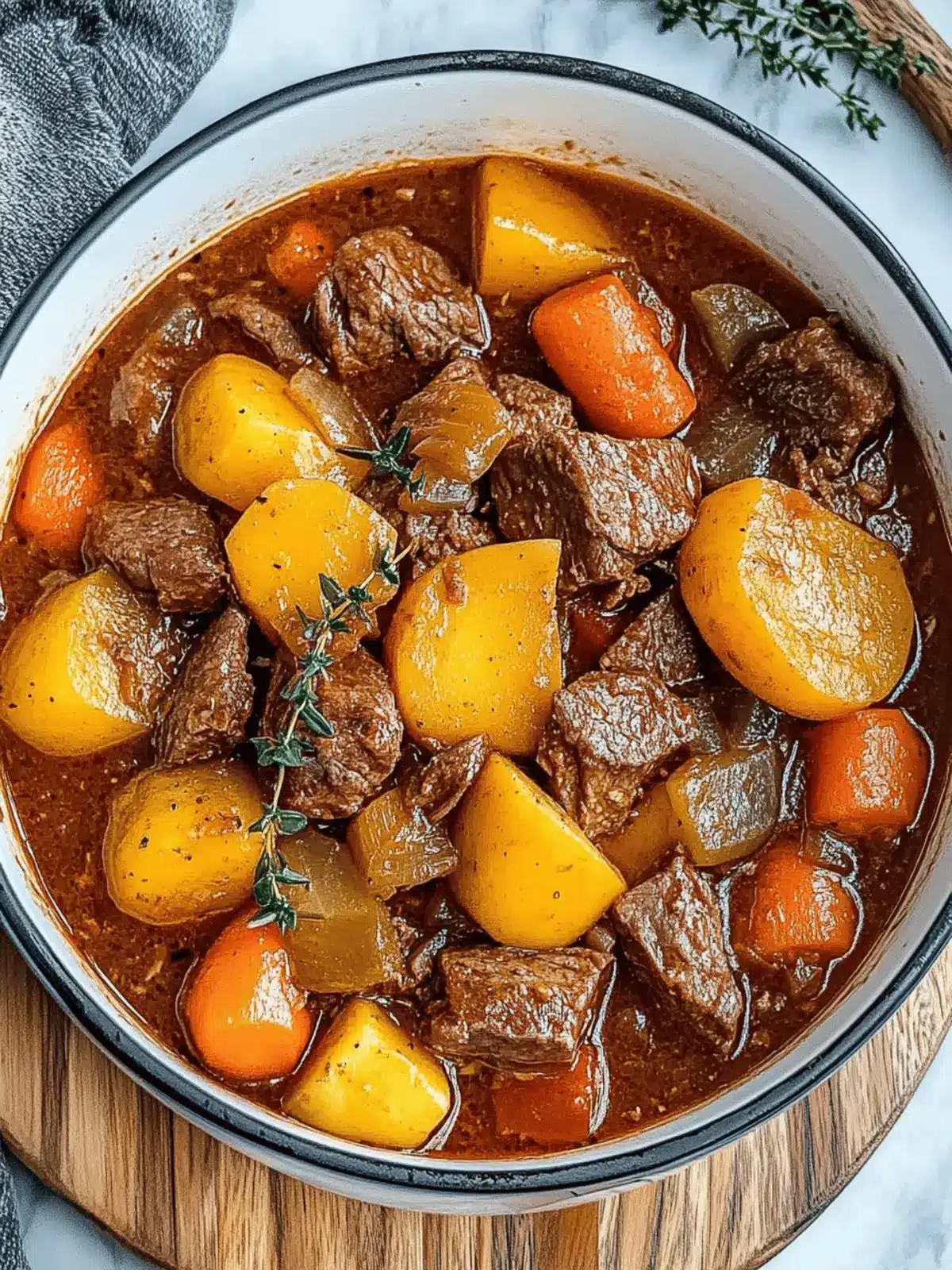 Ultimate Comfort with This Homemade Beef Stew Recipe