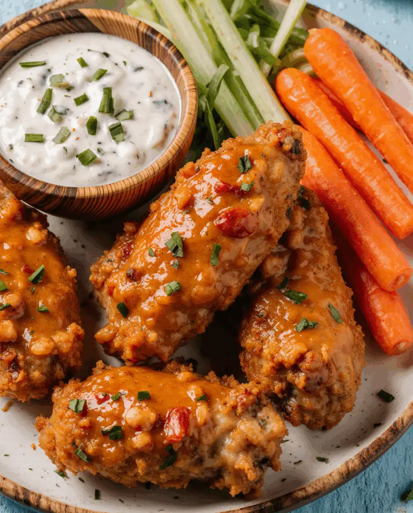 Buffalo Ranch Chicken Wings