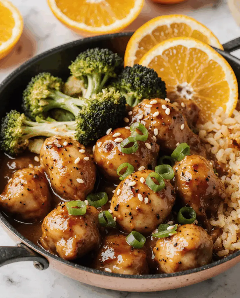 Healthy Orange Chicken