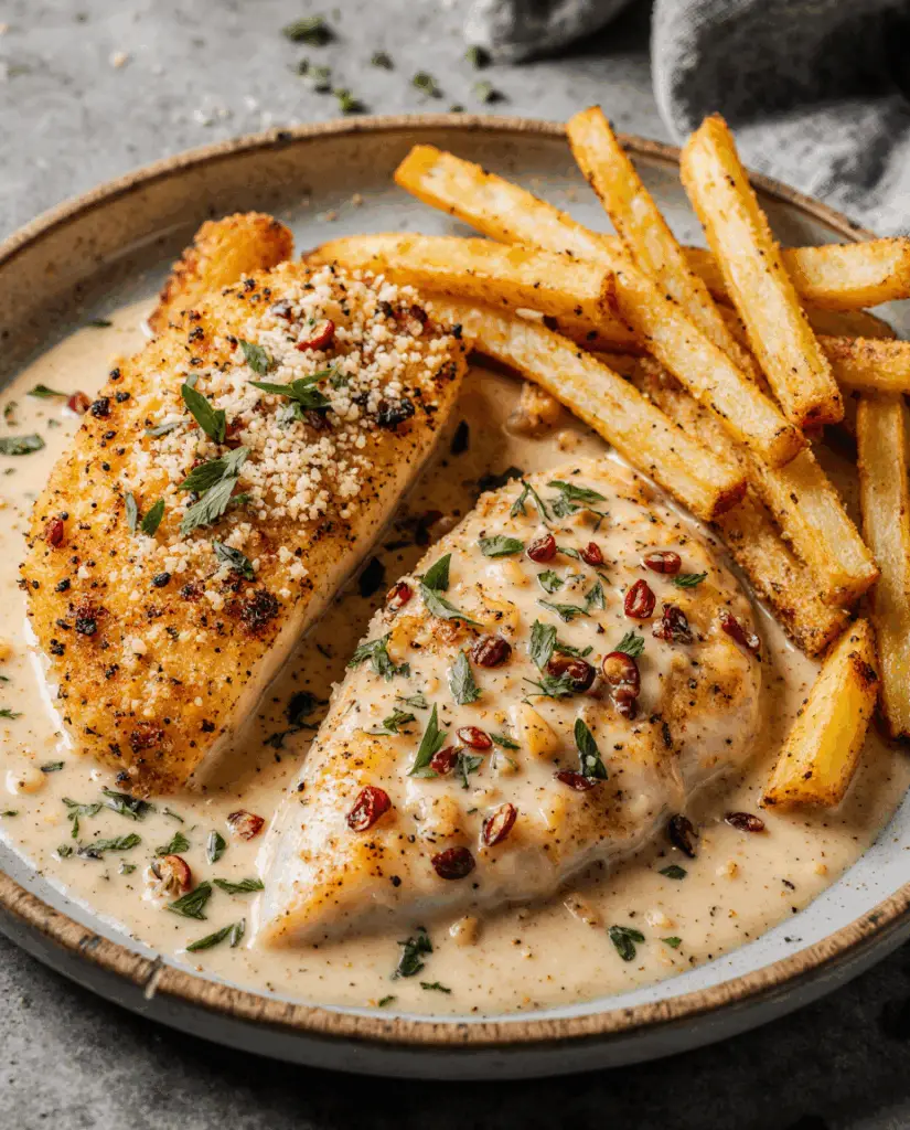 Spicy Garlic Parmesan Chicken Fillet