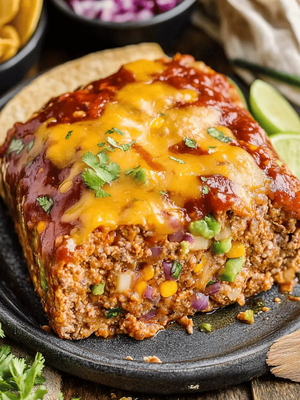 Mexican Taco Meatloaf