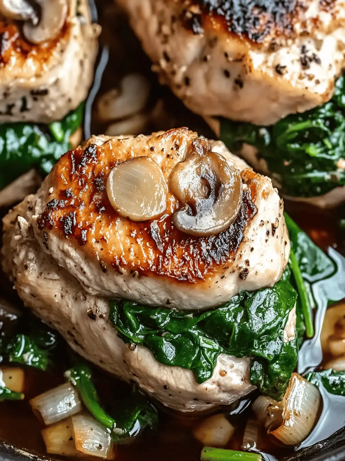 Spinach Stuffed Chicken Breast