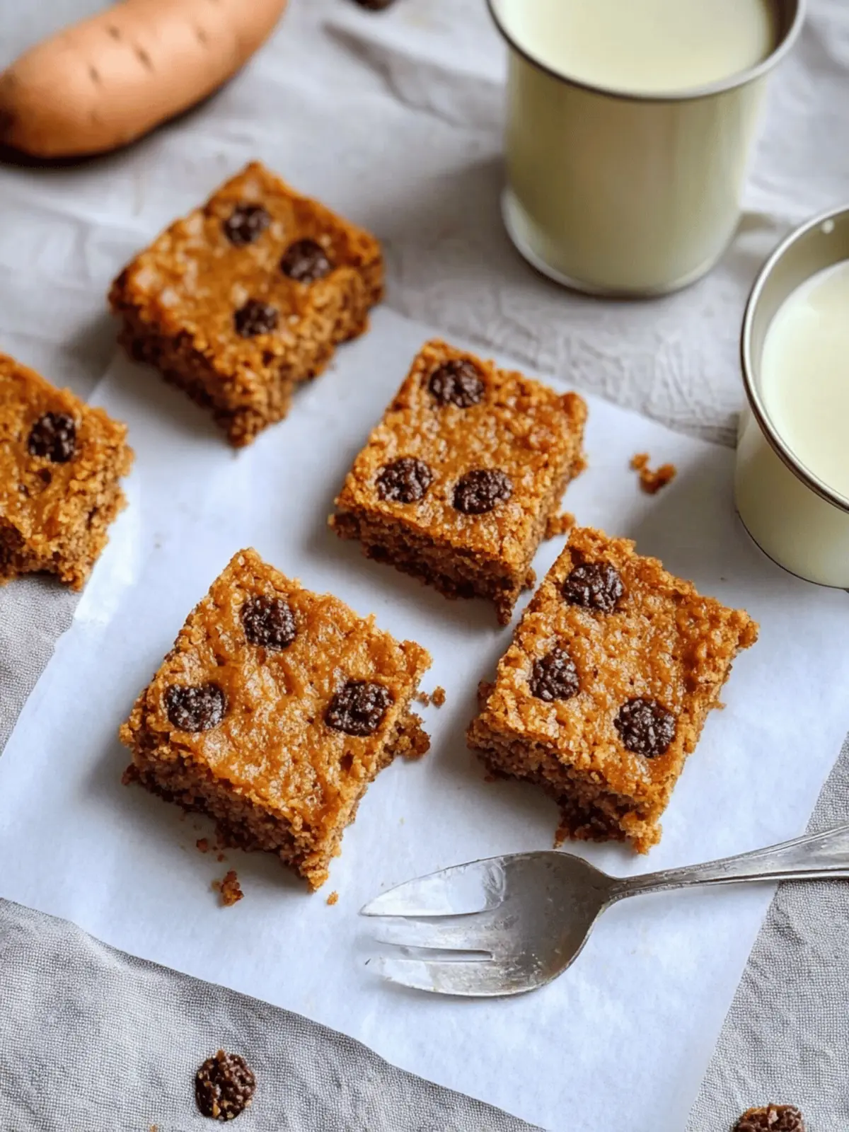 Irresistible Sweet Potato Bars for Healthy Snacking Bliss