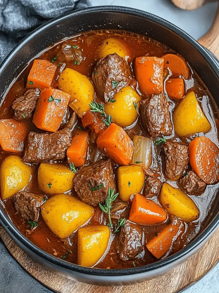 Homemade Beef Stew