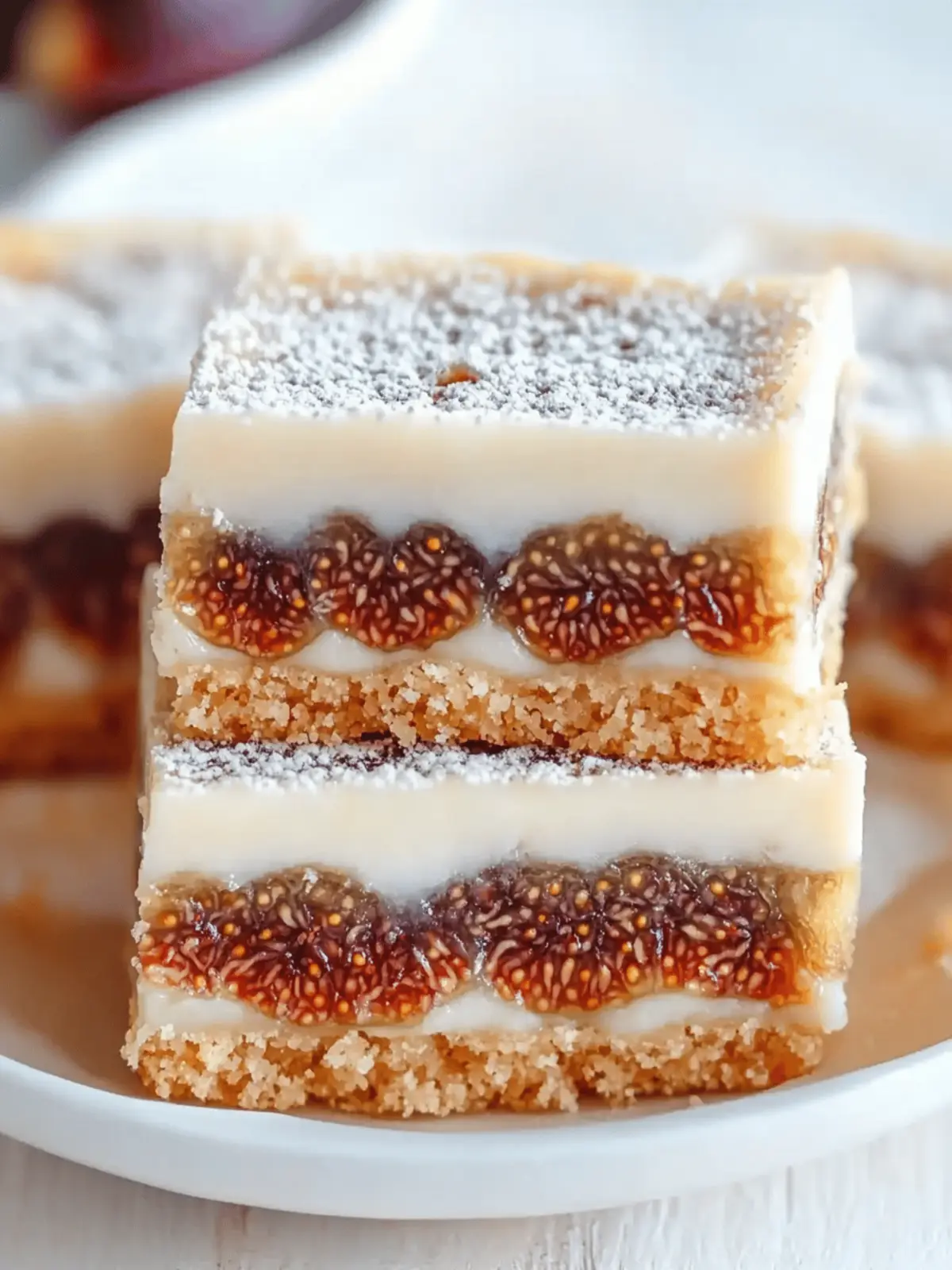 Fig and Cream Cheese Bars