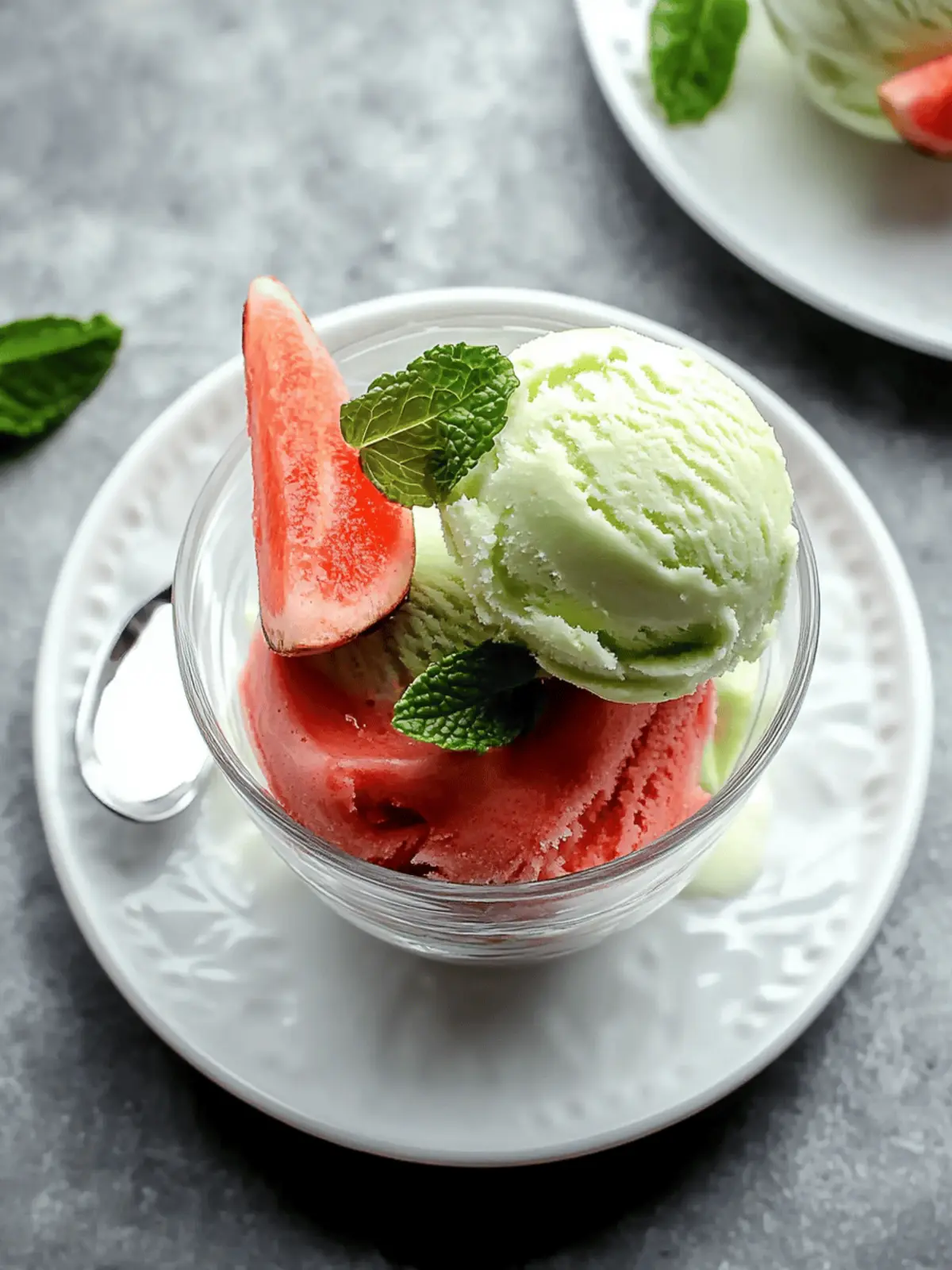Fresh Mint Ice Cream