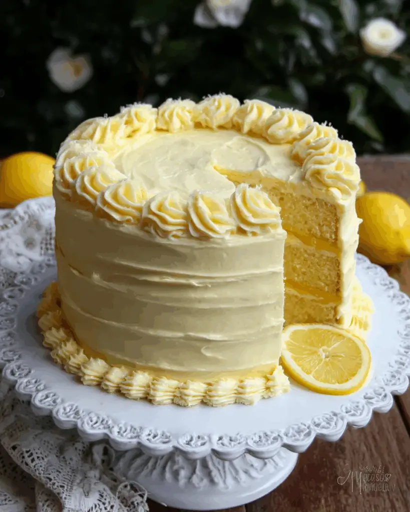 Lemon Velvet Cake