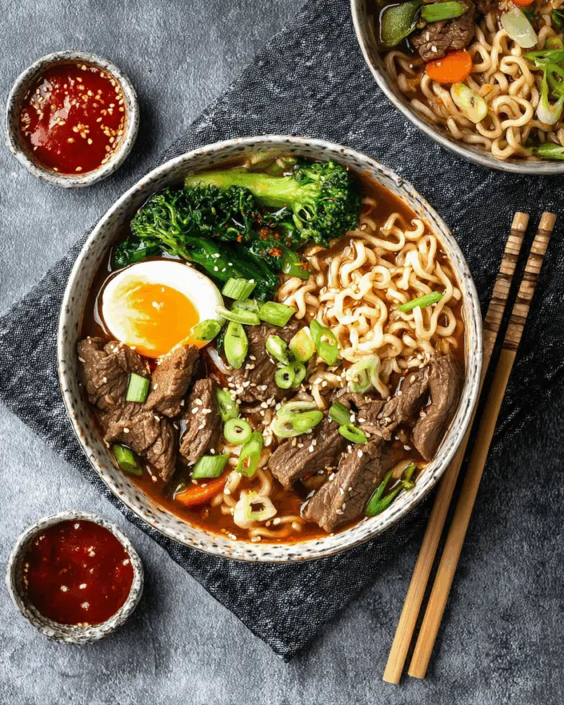 Easy Beef Ramen Noodles