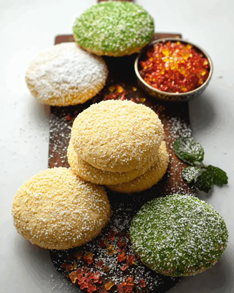 Mexican Sugar Cookies (Polvorones)