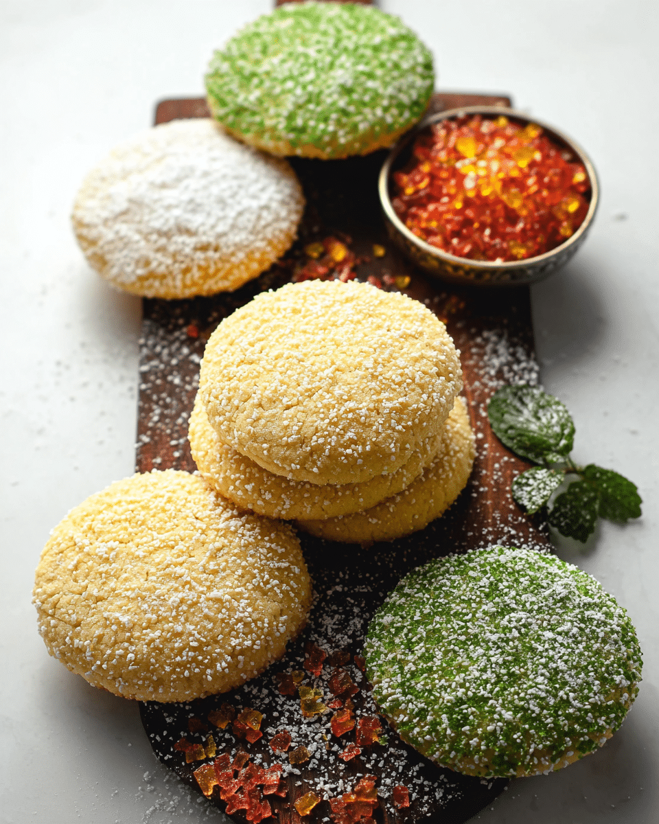 Mexican Sugar Cookies (Polvorones)