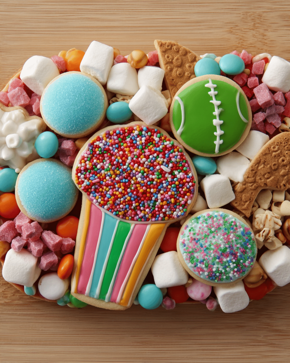 Stadium Sugar Cookie Platter