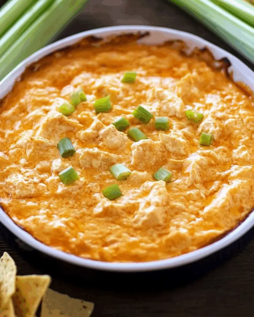 Buffalo Chicken Dip with Canned Chicken