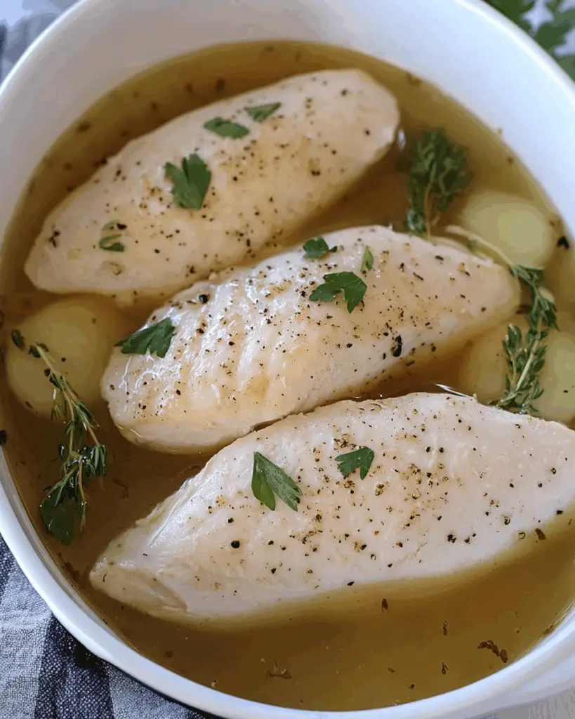 Boiled Chicken Breast