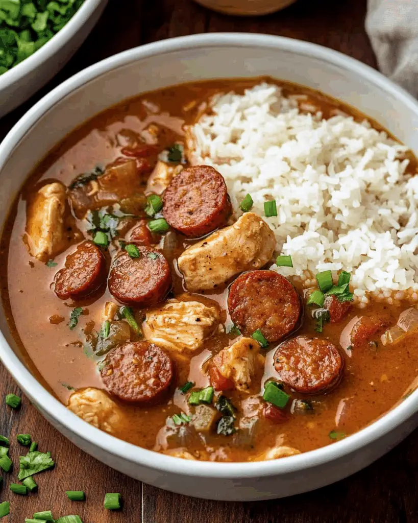 Chicken and Sausage Gumbo