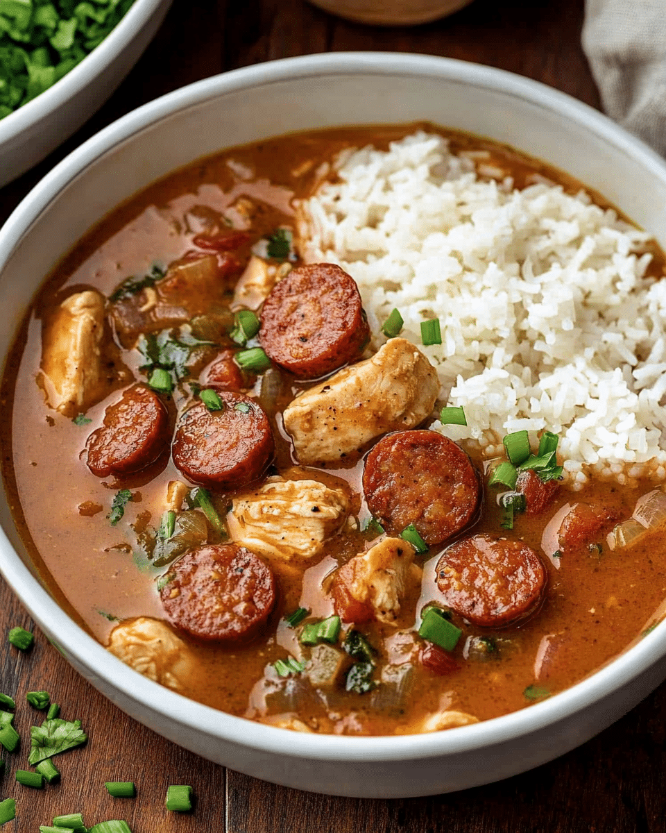 Chicken and Sausage Gumbo