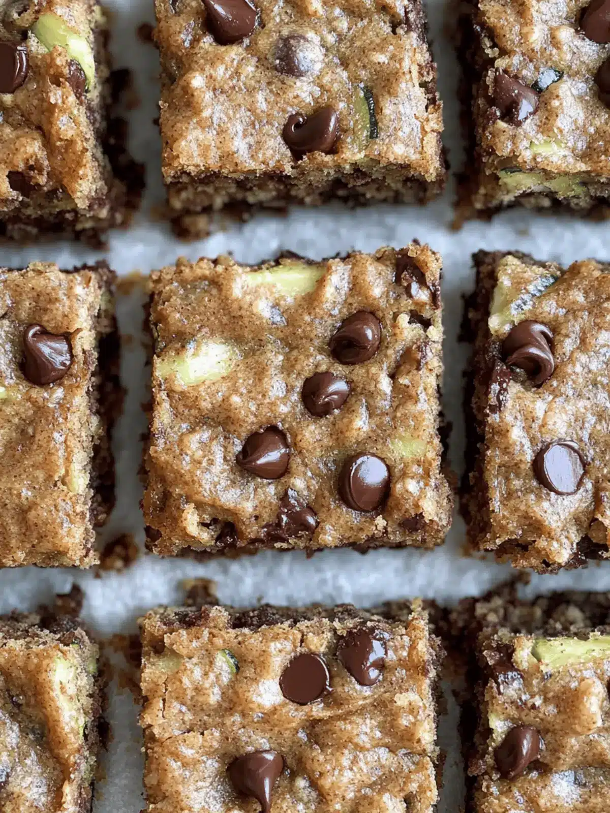Delicious Chocolate Chip Zucchini Bread Bars for Guilt-Free Indulgence