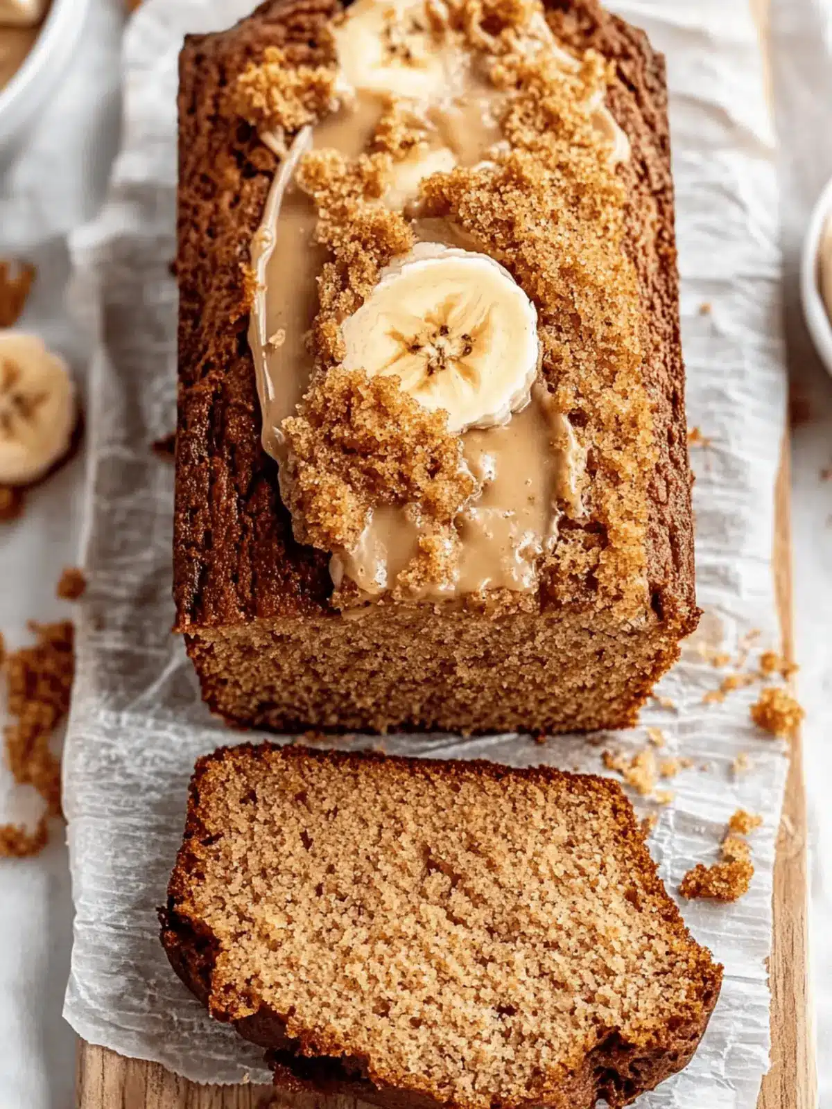 Biscoff Banana Bread