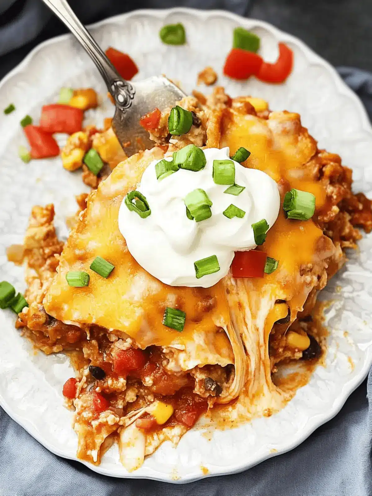 Baked Burrito Casserole