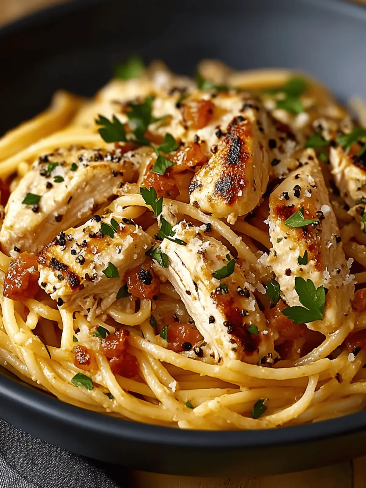 Creamy Monterey Chicken Spaghetti for Ultimate Comfort Nights