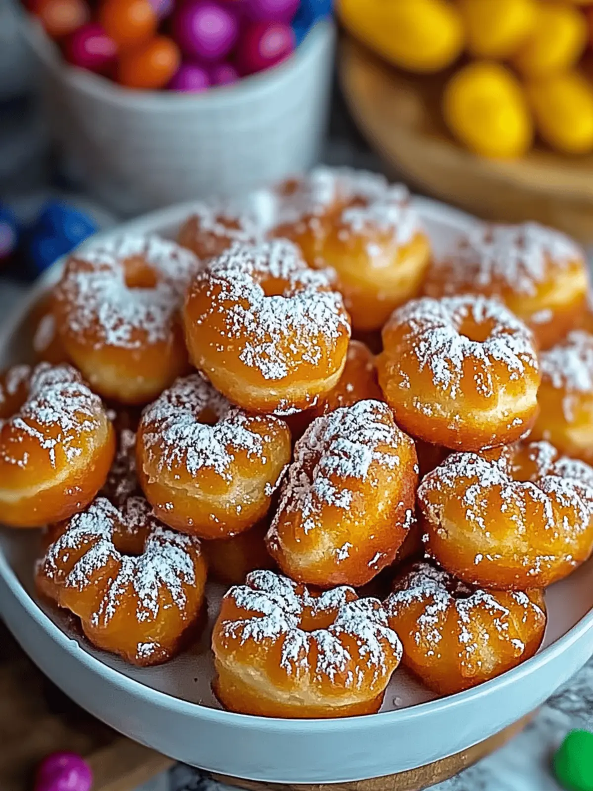Funnel Cake Donuts