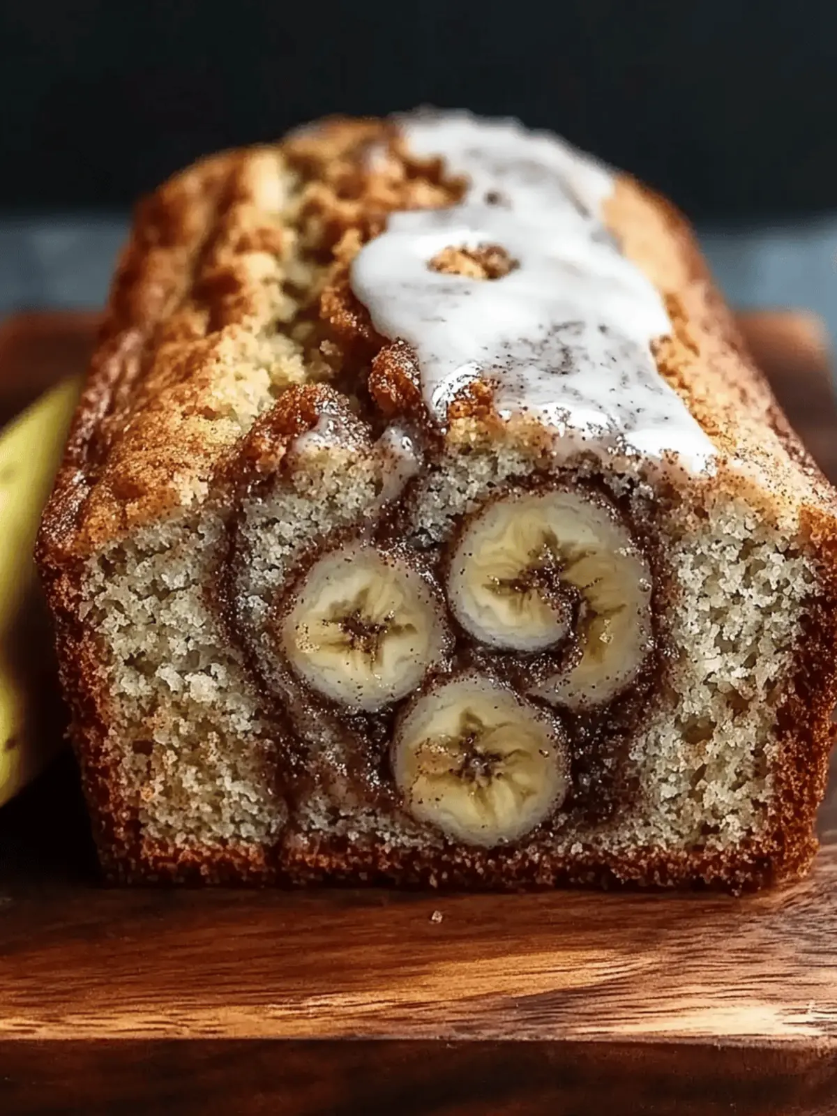 Cinnamon Swirl Banana Bread