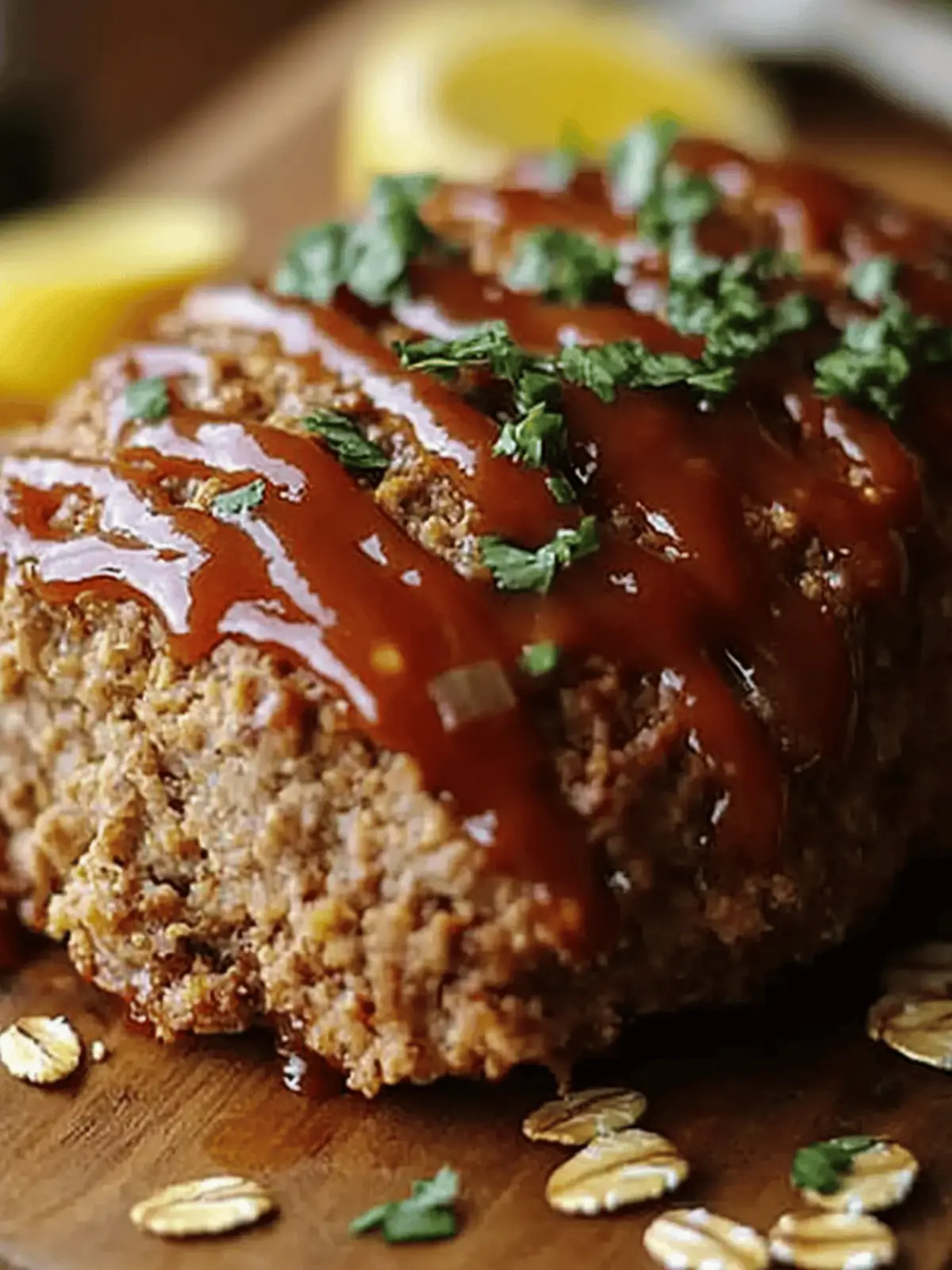 Meatloaf With Oatmeal