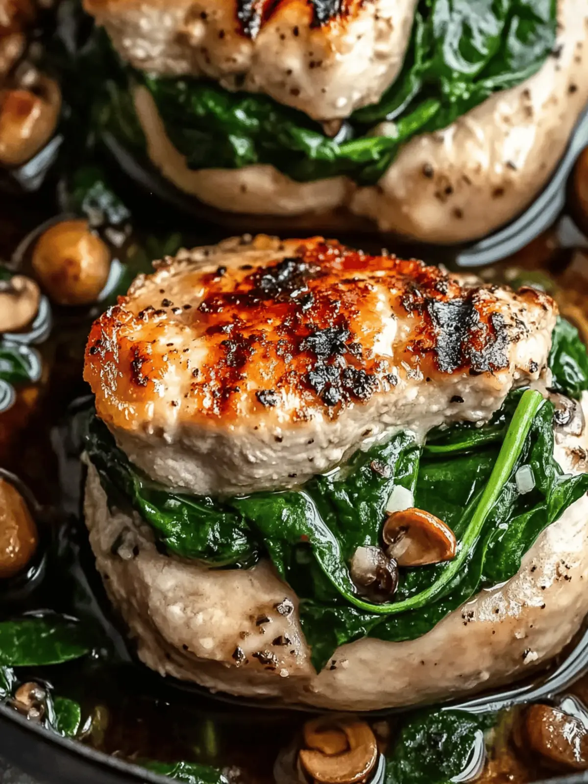 Irresistible Spinach Stuffed Chicken Breast with Goat Cheese Delight