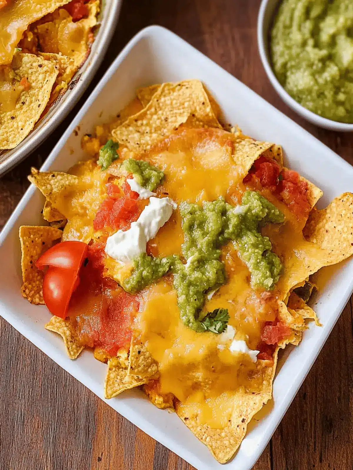 Cheesy Baked Chilaquiles