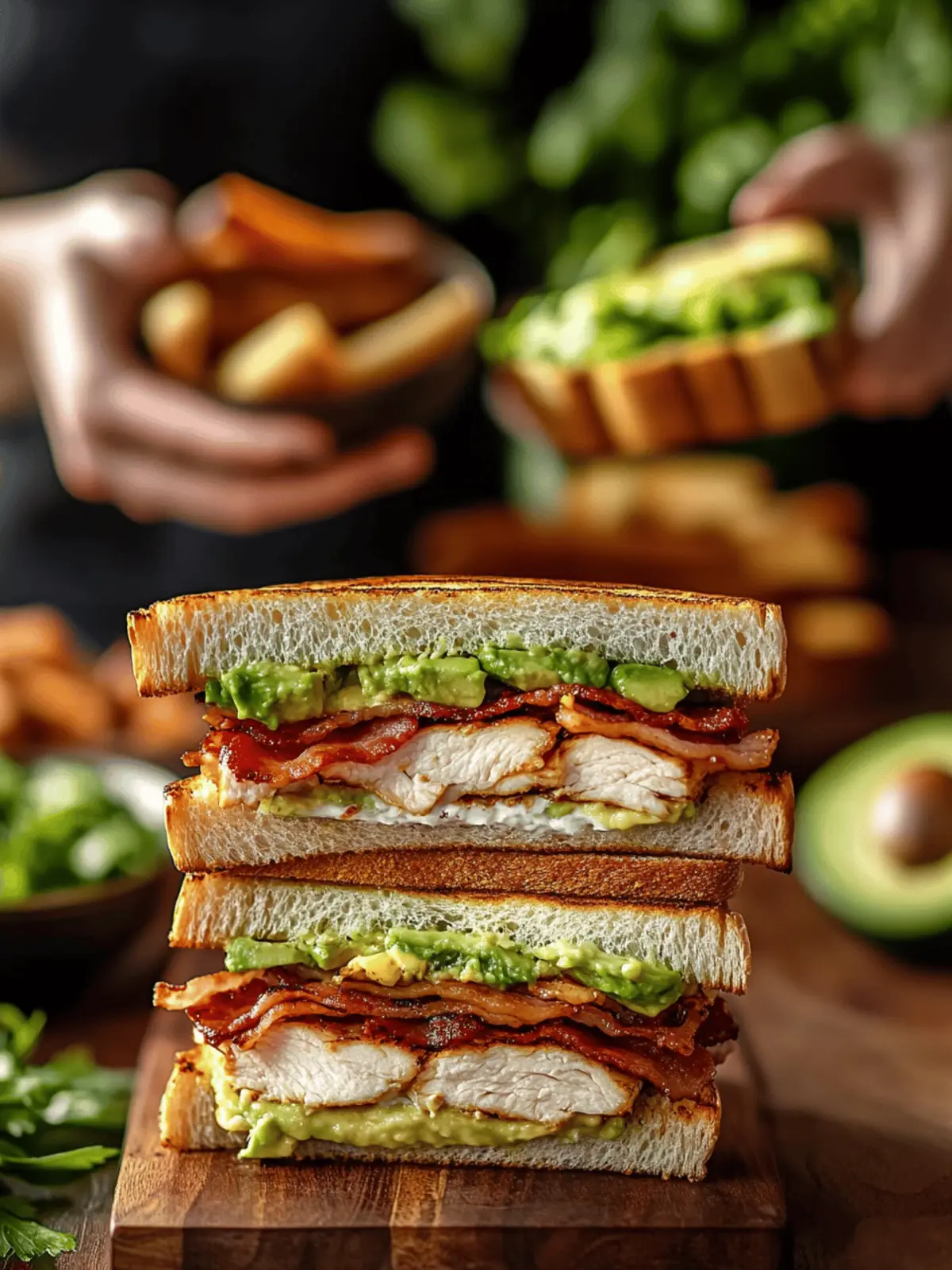 Ultimate Chicken Bacon Avocado Sandwich You’ll Crave Daily