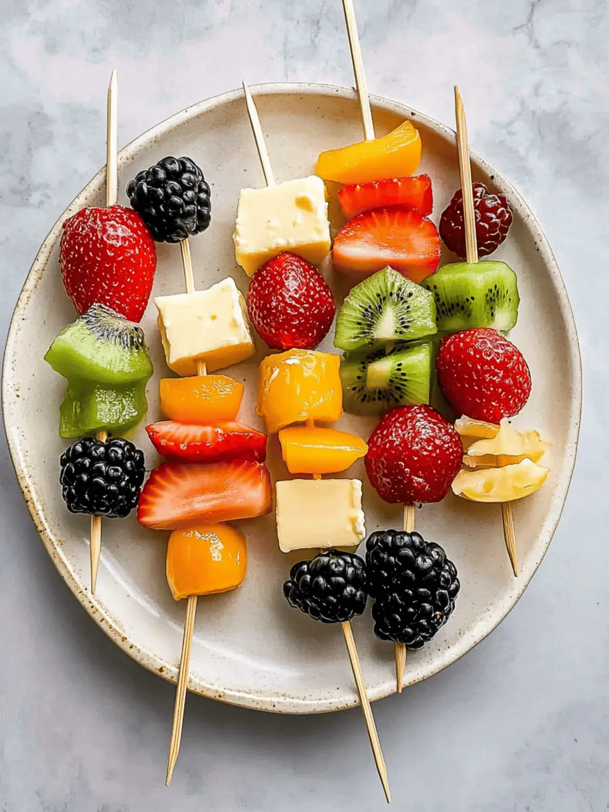 Fruit and Cheese Kabobs: Easy, Healthy Snack in Minutes