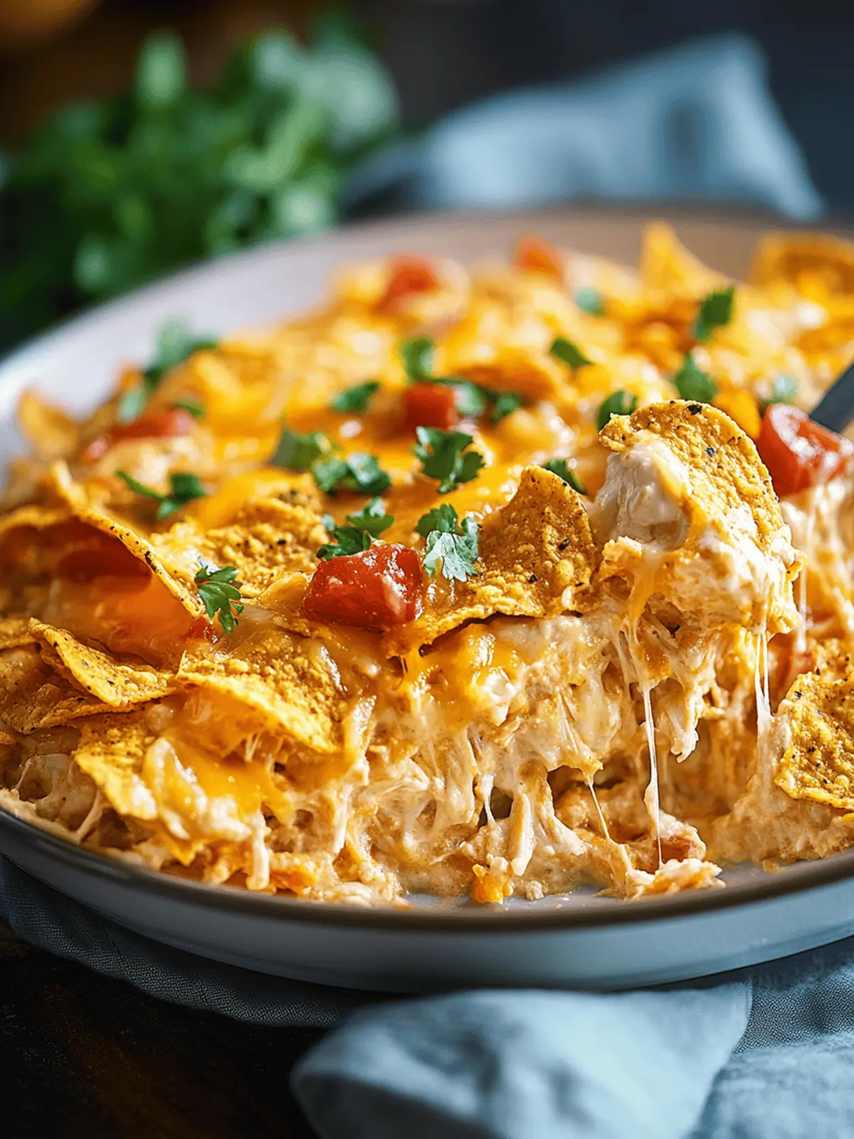 Doritos Cheesy Chicken Casserole
