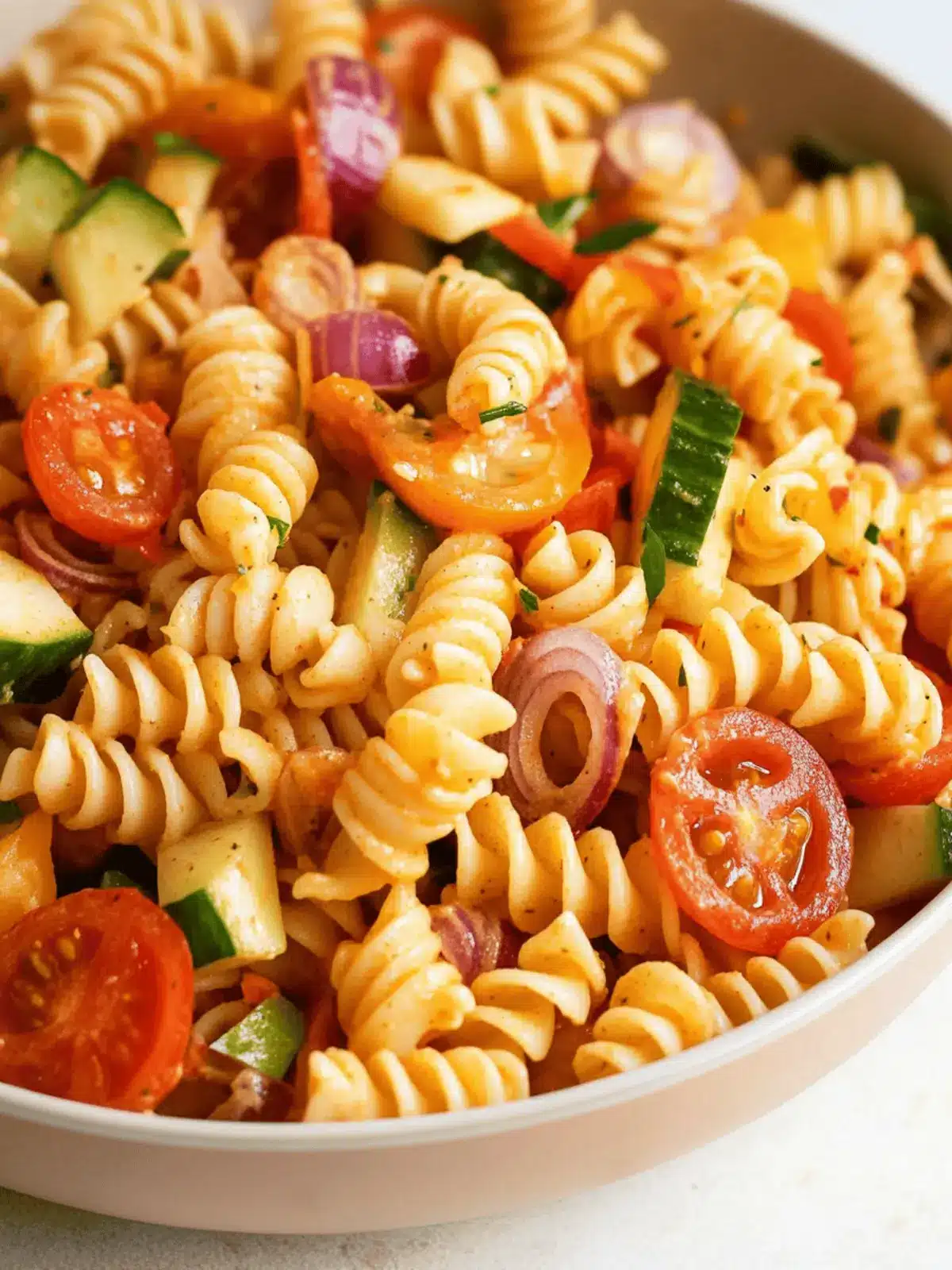Supreme Pasta Salad: A Zesty Twist for Summer Gatherings