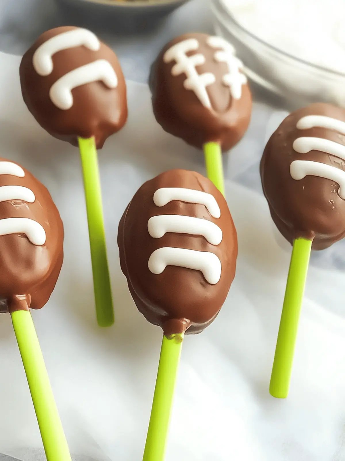 Sweet Football Pops: Your Ultimate Tailgating Dessert Delight