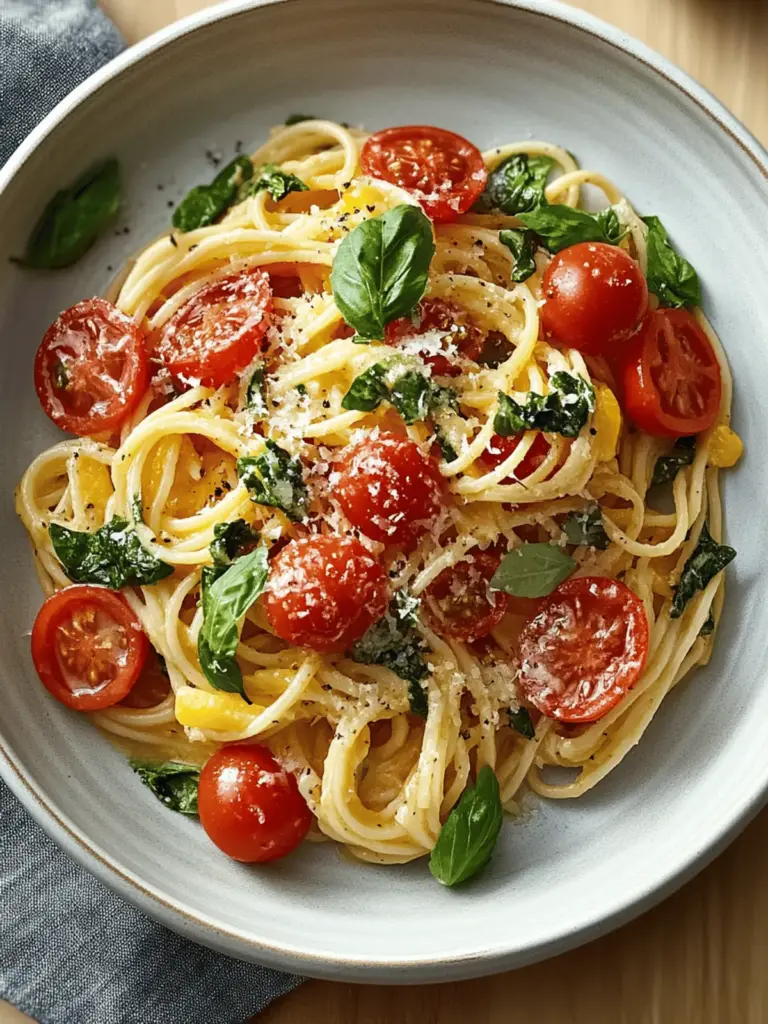 Ina Garten’s Summer Garden Pasta